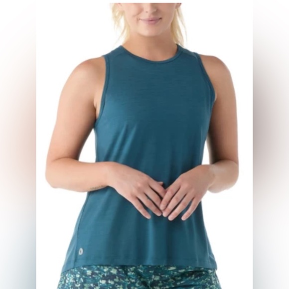 Smartwool Women's Teal Tank Top size Sm - Picture 1 of 4